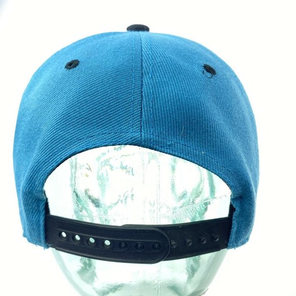 Pink Dolphin Blue Embroidered Hat Snapback - Picture 4 of 6